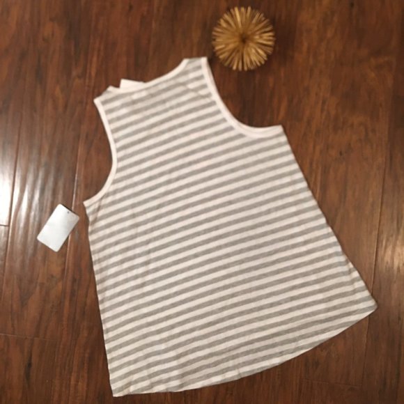 Disney Mickey Minnie Mouse Tank Stiped Swing Tank Tee Top Size Small - Picture 7 of 8